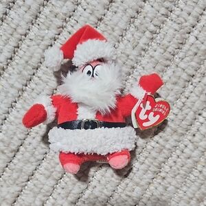 2007 Spongebob Christmas Patrick Claus‎ TY Beanie Baby